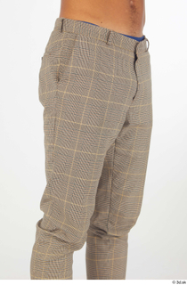 Nathaniel casual checkered skinny trousers dressed thigh 0003.jpg